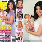 Kourtney Kardashian si bebelusul retusat